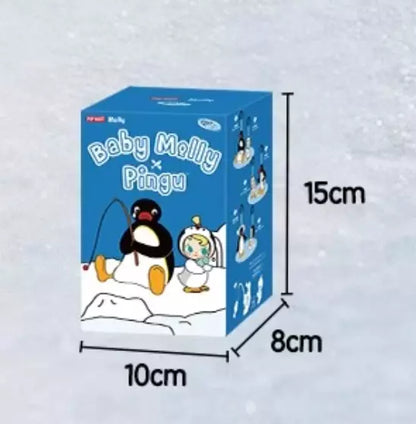 Molly - Baby Molly × Pingu Happy Fishing Secret Tug of War - POP Mart