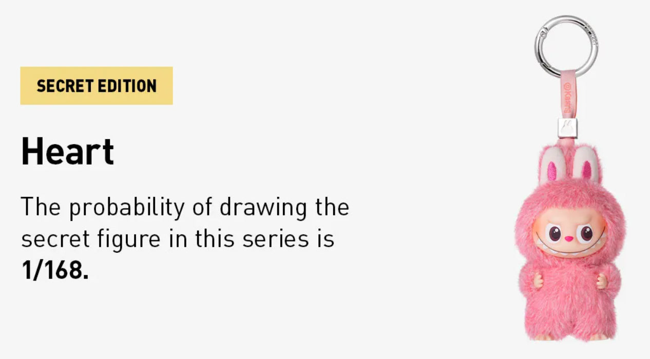 Labubu - The Monsters PIN FOR LOVE Secret - Pop Mart