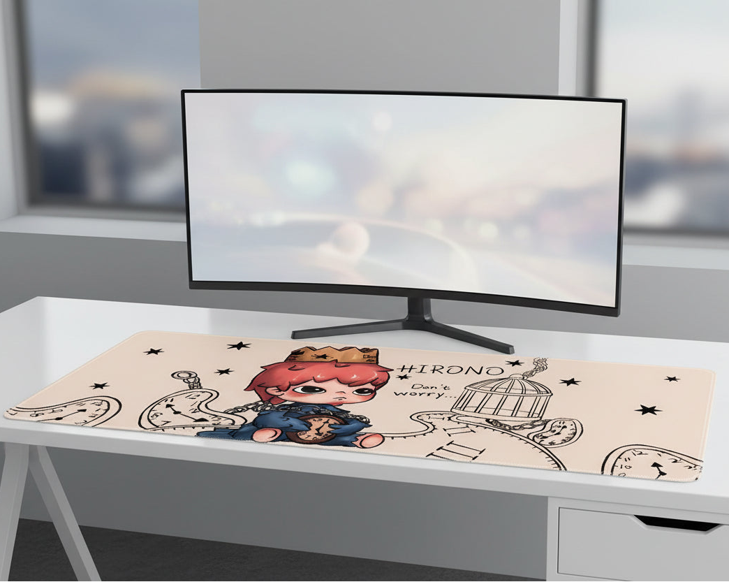 Hirono inspiret Artistic American Retro Street  – Mouse Pad