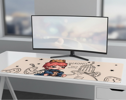 Hirono inspiret Artistic American Retro Street  – Mouse Pad