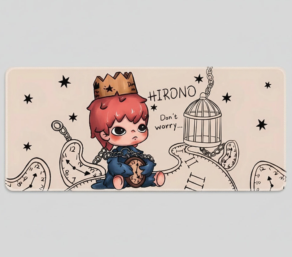 Hirono inspiret Artistic American Retro Street  – Mouse Pad