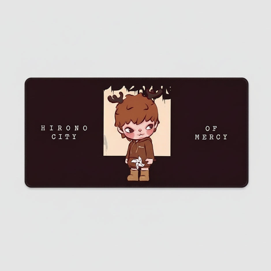 Hirono inspiret Artistic American Retro Street  – Mouse / Desk Pad