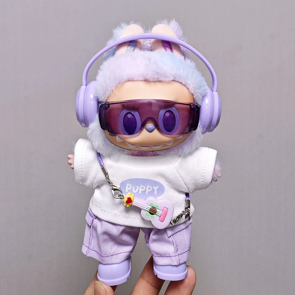 Labubu – Puppy Music Outfit (17 cm)