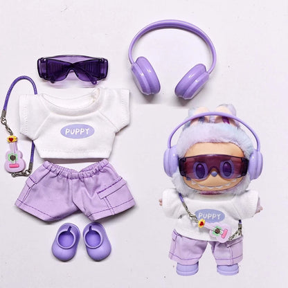 Labubu – Puppy Music Outfit (17 cm)