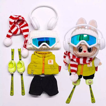 Labubu – Winter Ski Outfit 17 cm lev 19.01.26
