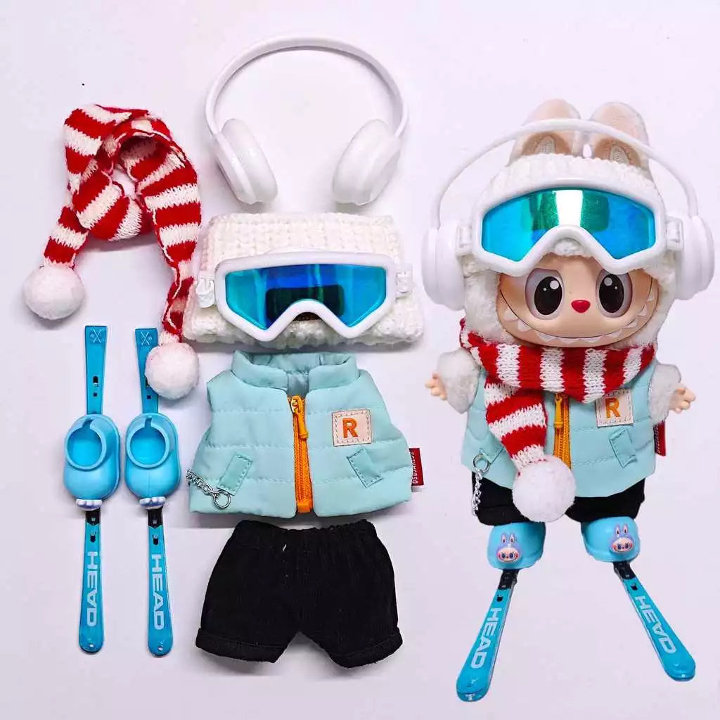 Labubu – Winter Ski Outfit 17 cm lev 19.01.26