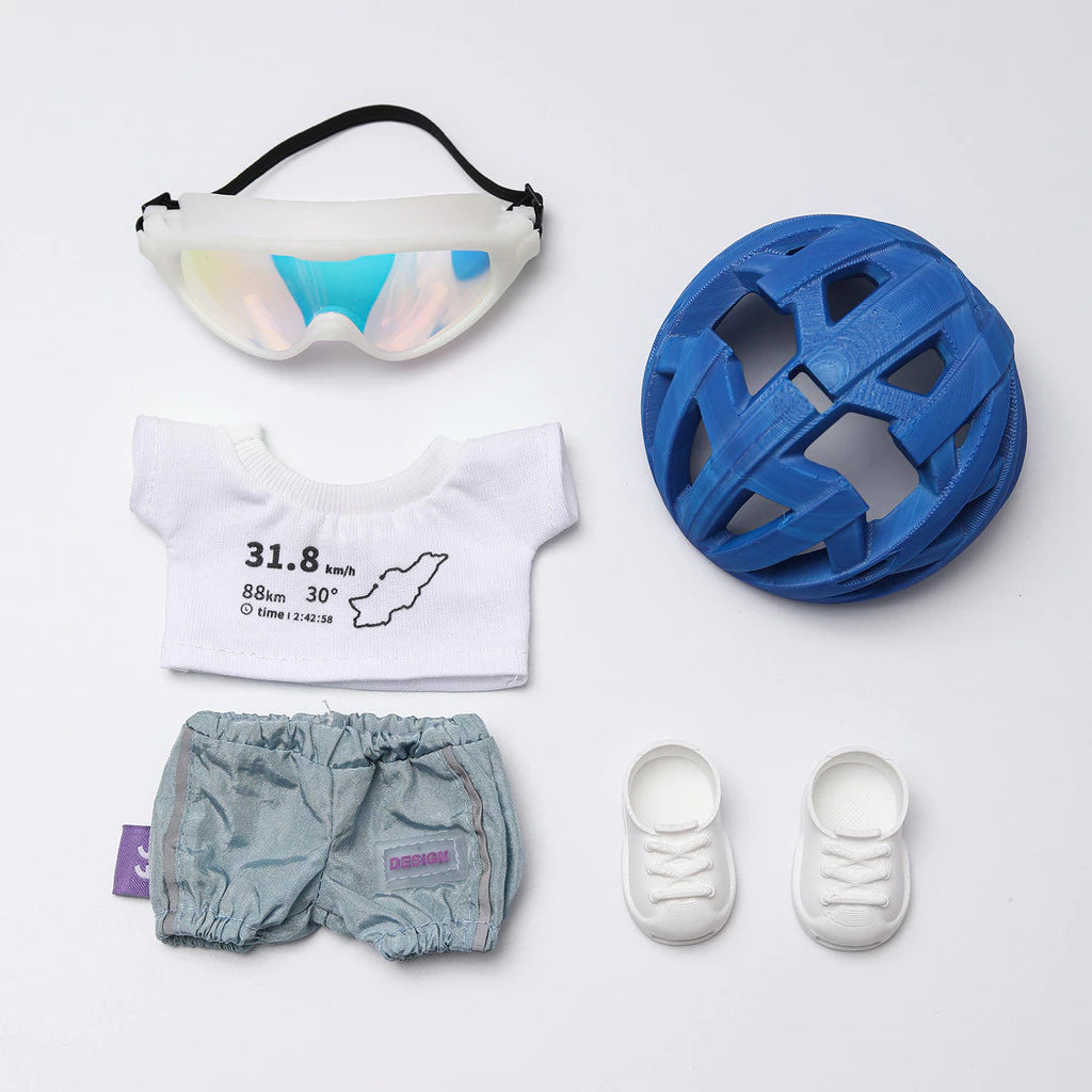 Labubu – Cycling Outfit Set (for 17 cm figur)