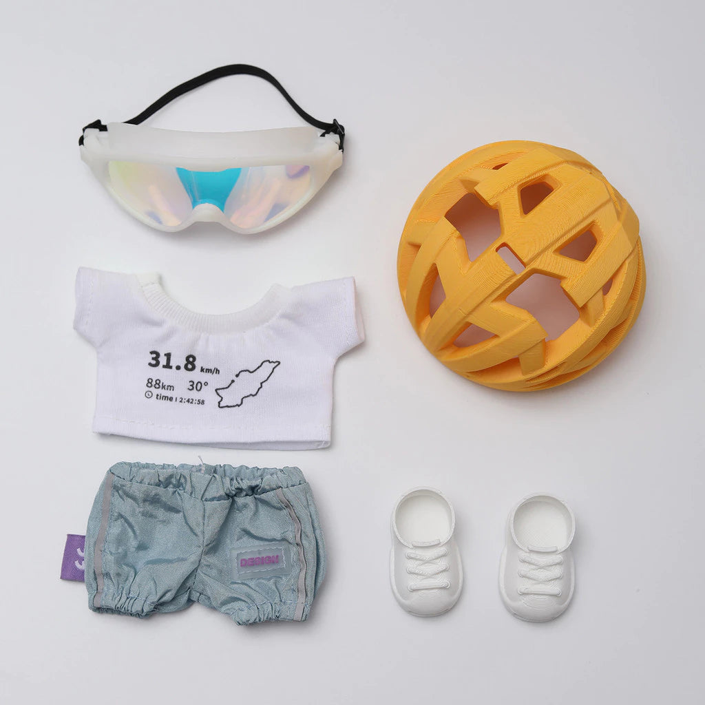 Labubu – Cycling Outfit Set (for 17 cm figur)