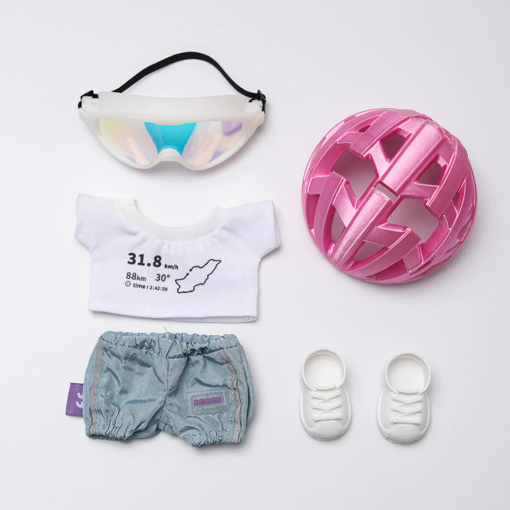 Labubu – Cycling Outfit Set (for 17 cm figur) lev 19.01.26
