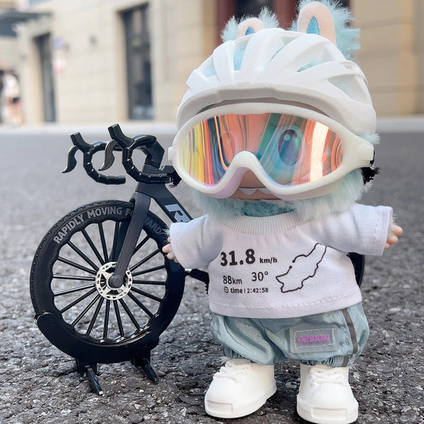 Labubu Klær – Cycling Outfit Set – Til Labubu Dukke 17 cm