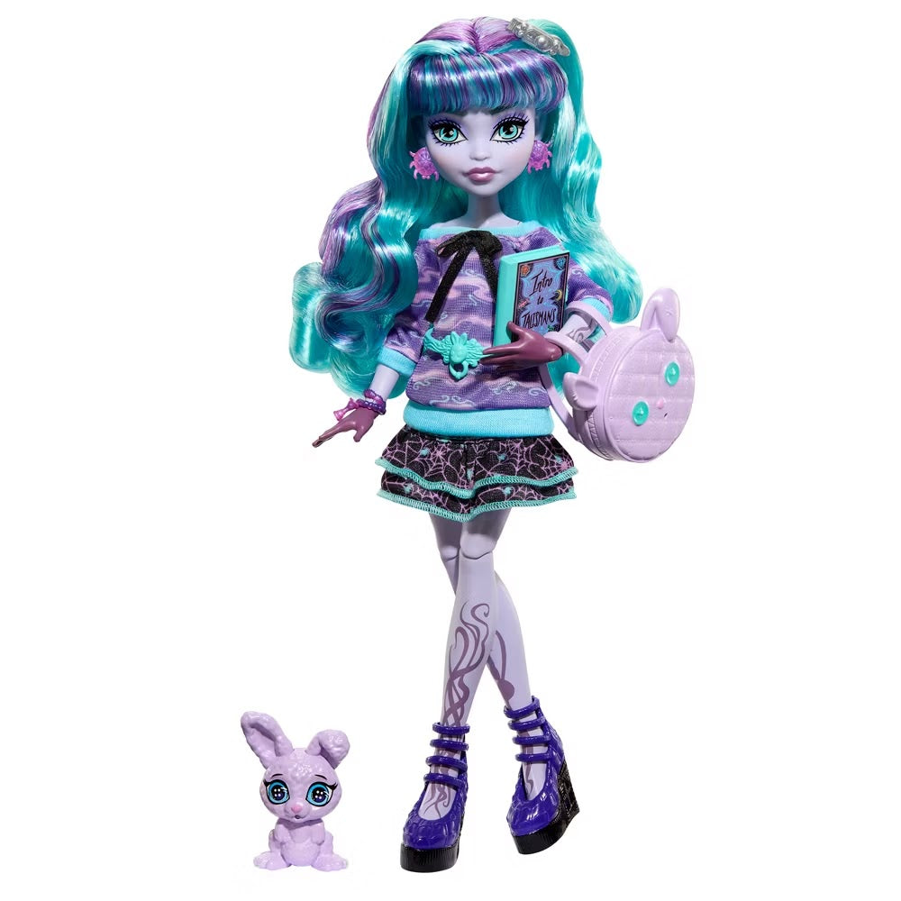 Monster High Doll And Sleepover Accessories, Twyla, Creepover Party - Mattel