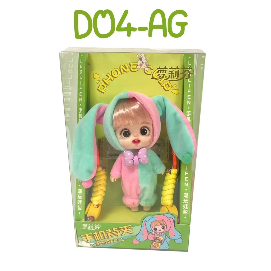 Halsstrop / reim for mobil med dukke.