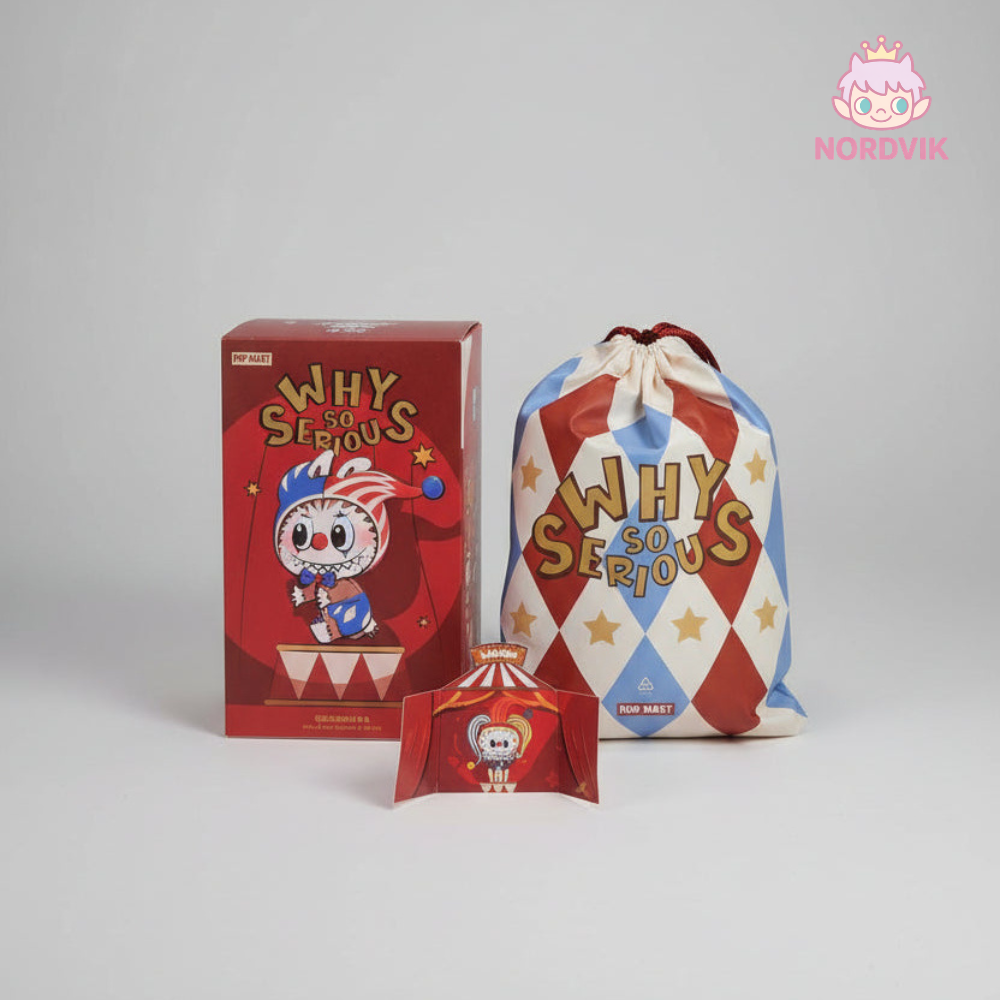 WHY SO SERIOUS - Labubu Moonlit Mask Secret Edition -POP Mart